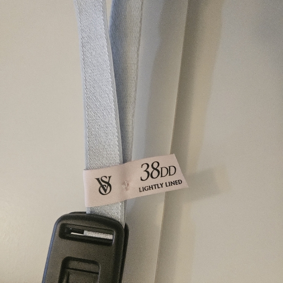 Victoria's Secret Dream Angels Blue Floral Lightly Lined Demi Bra Women 38DD - Picture 5 of 5